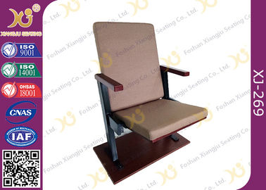 China Tipo delgado silla del teatro del auditorio sin el cojín de escritura para la iglesia de Kenia proveedor