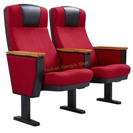 China Planche el asiento del auditorio del marco con las sillas del asiento del cojín/de la iglesia de escritura del MDF proveedor