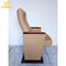 Extremidad suave estándar de cuero real Seat ascendente de los apoyabrazos de la anchura de las sillas los 6.5MM del auditorio proveedor